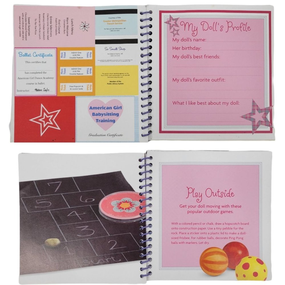 American Girl Fun With Your Doll Hairstyles Crafts And More Spiral Bound Book - Picture 11 of 12